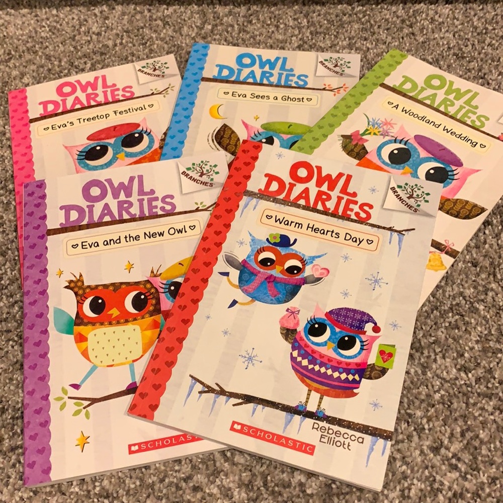 Owl Diaries books 1-5